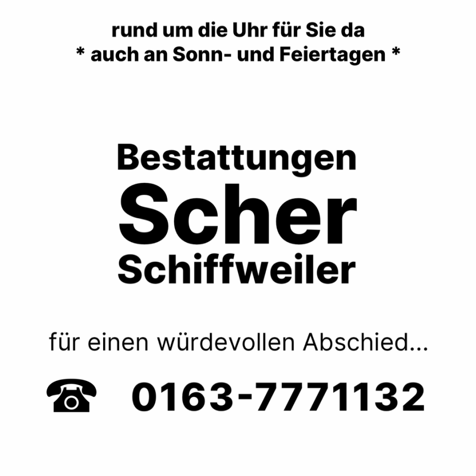 Beerdigungen Stennweiler